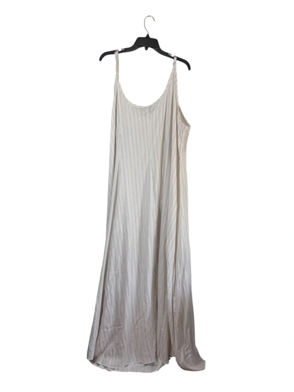 TORRID Cloud Dancer Poppy Stripe Challis Maxi Trapeze Dress Plus Size 5 NWT - Picture 2 of 7